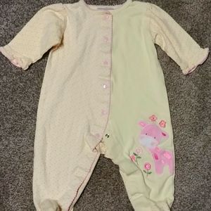 1 pc yellow outfit or pj's